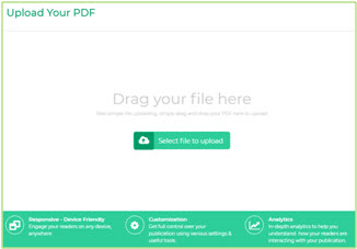 Upload Print ready PDF